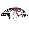HEI Distributor Complete Kit with Spark Plug Wires and Pigtail Harness Z9878