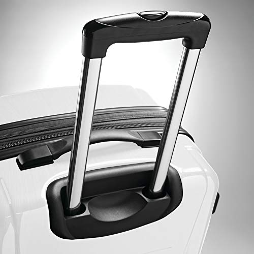 Brushed Anthracite Hardside Expandable Luggage with Spinner Wheels, Checked-Large 28-Inch U460009