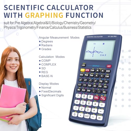 Pink 991ES MAX Foldable Scientific Calculator with Notepad 417 Function Solar Energy Y59189