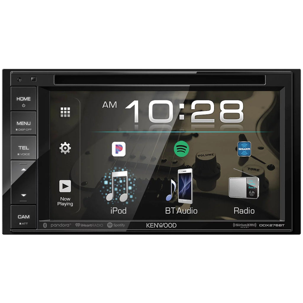 6.2" Double-DIN DVD Receiver with Bluetooth Q684694