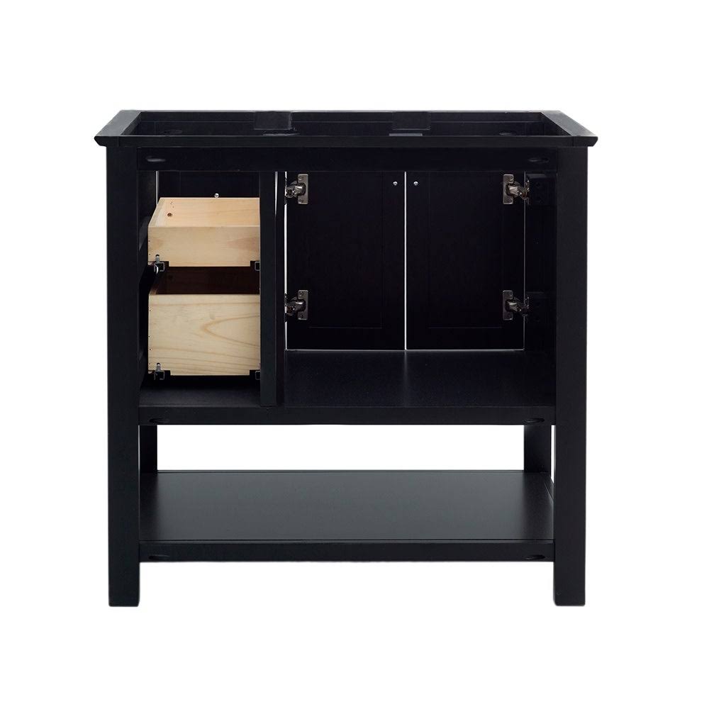Gray Wood Veneer Bathroom Cabinet Z56678