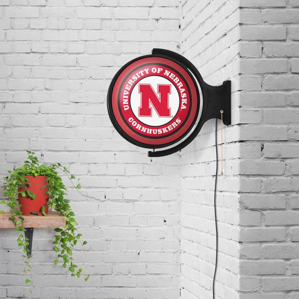 Rotating Illuminated Wall Sign N557