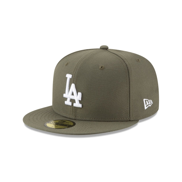 Olive Fitted Hat A909
