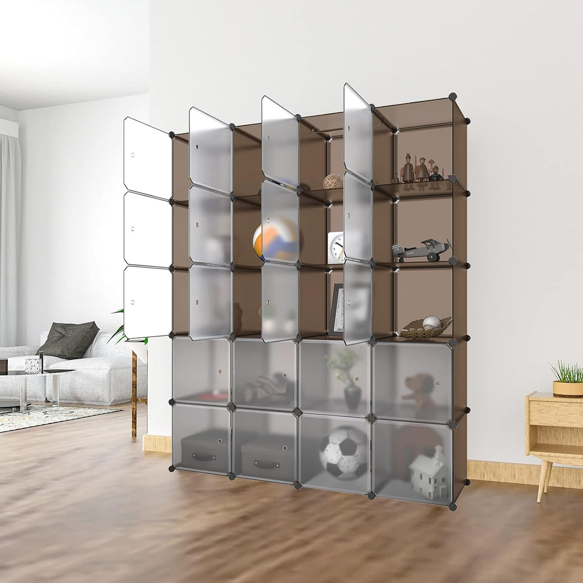 30-Cube Storage Cabinet with Doors A208704