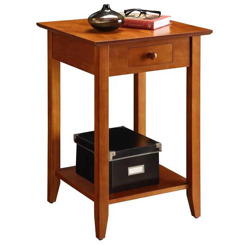 2 Piece Coffee Table and Set of 2 End Table Set in Cherry N465297