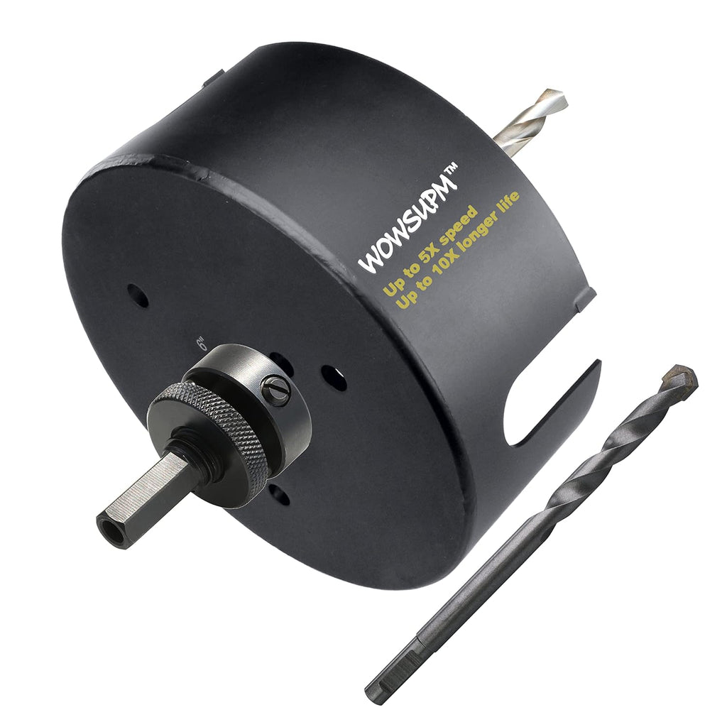 6 inch Carbide Tipped Hole Saw Cutter, Pack of 2 Y695