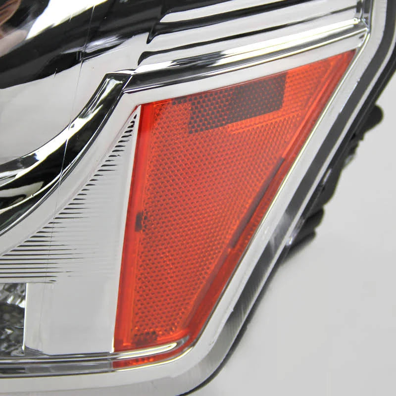 Chrome Projector Headlights with LED H673