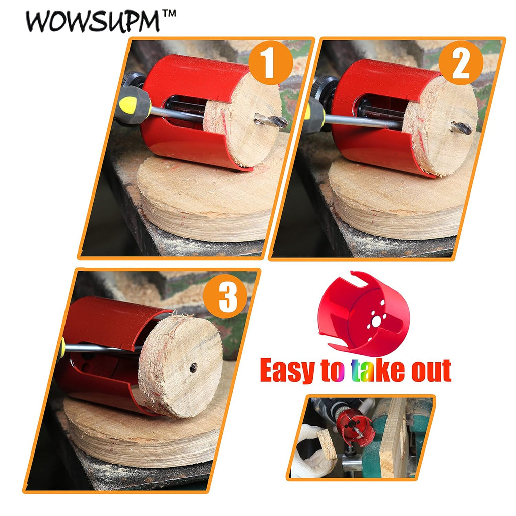 6 inch Carbide Tipped Hole Saw Cutter, Pack of 2 Y695
