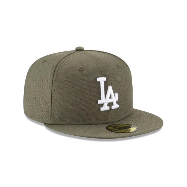 Olive Fitted Hat A909