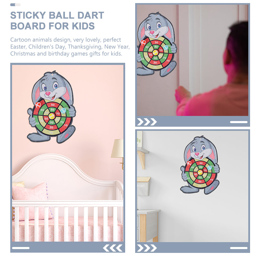 2 Sets Dart Board Game with Sticky Balls V209