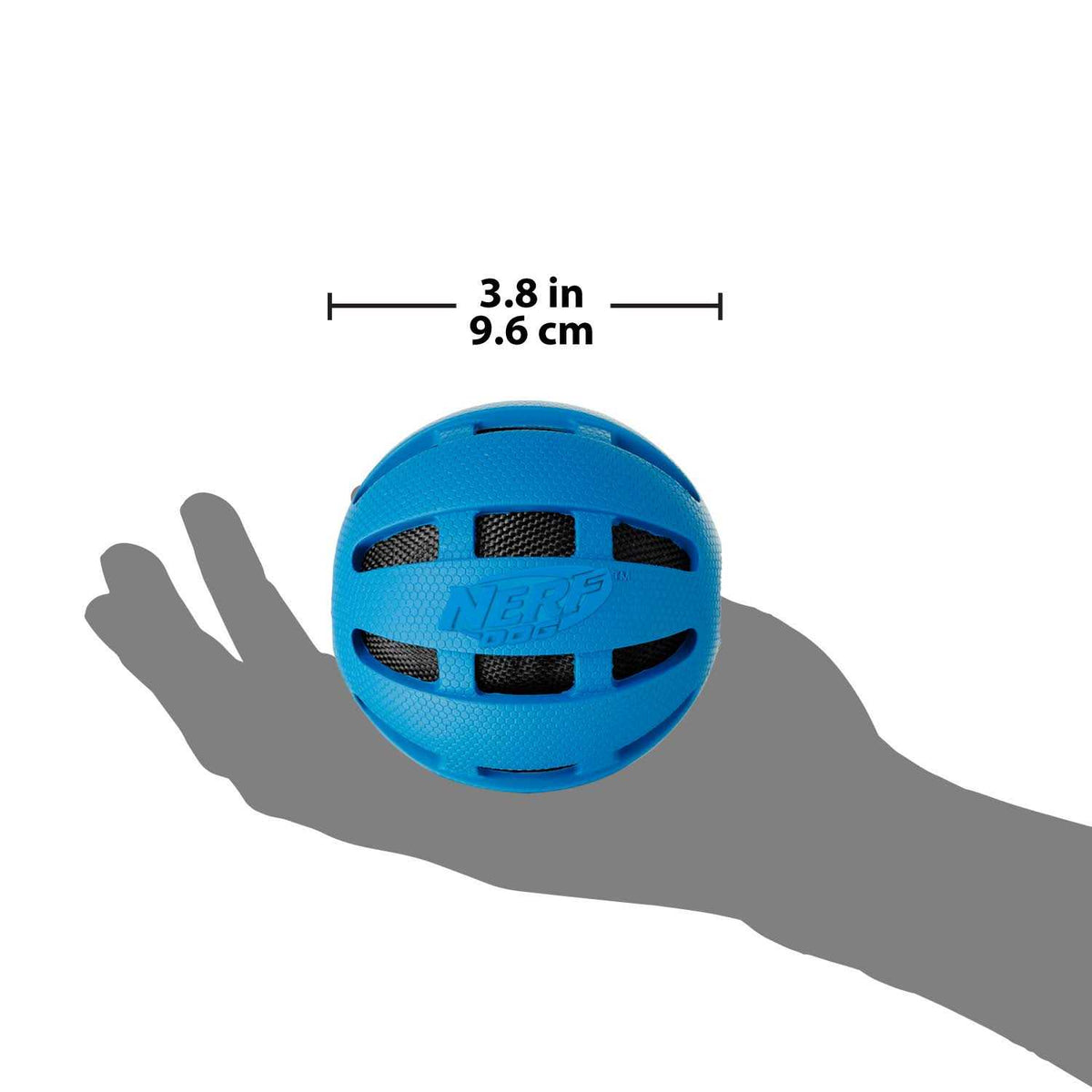 Checker Crunch Ball Dog Toy B2391
