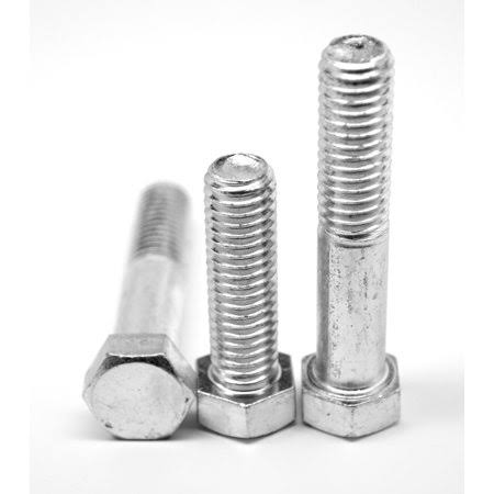 M10 x 1.50 x 110 mm Coarse Thread DIN 931 Hex Cap Screw Stainless Steel 18-8 Pk 50 K741384