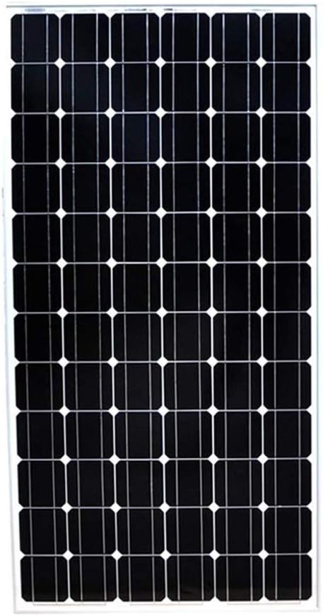 2pcs 100W Monocrystalline Solar Panel Module, Black V417