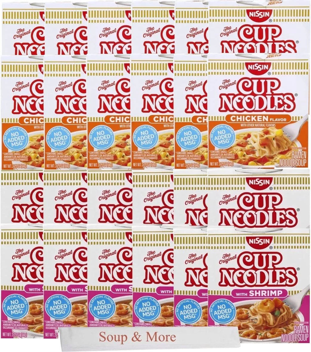 24 Count Instant Cup Noodles Variety Pack H4987