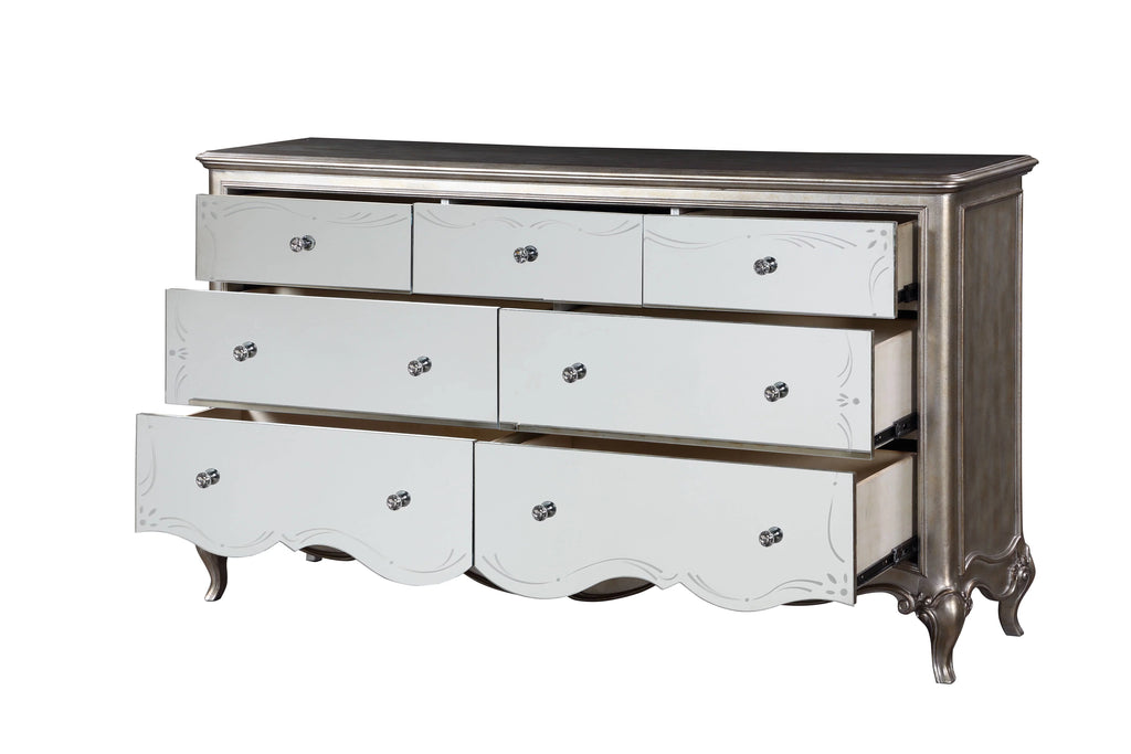 Antique Champagne Dresser V45405