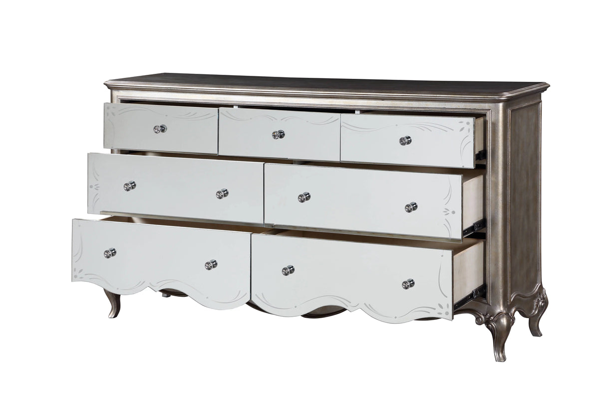 Antique Champagne Dresser V45405