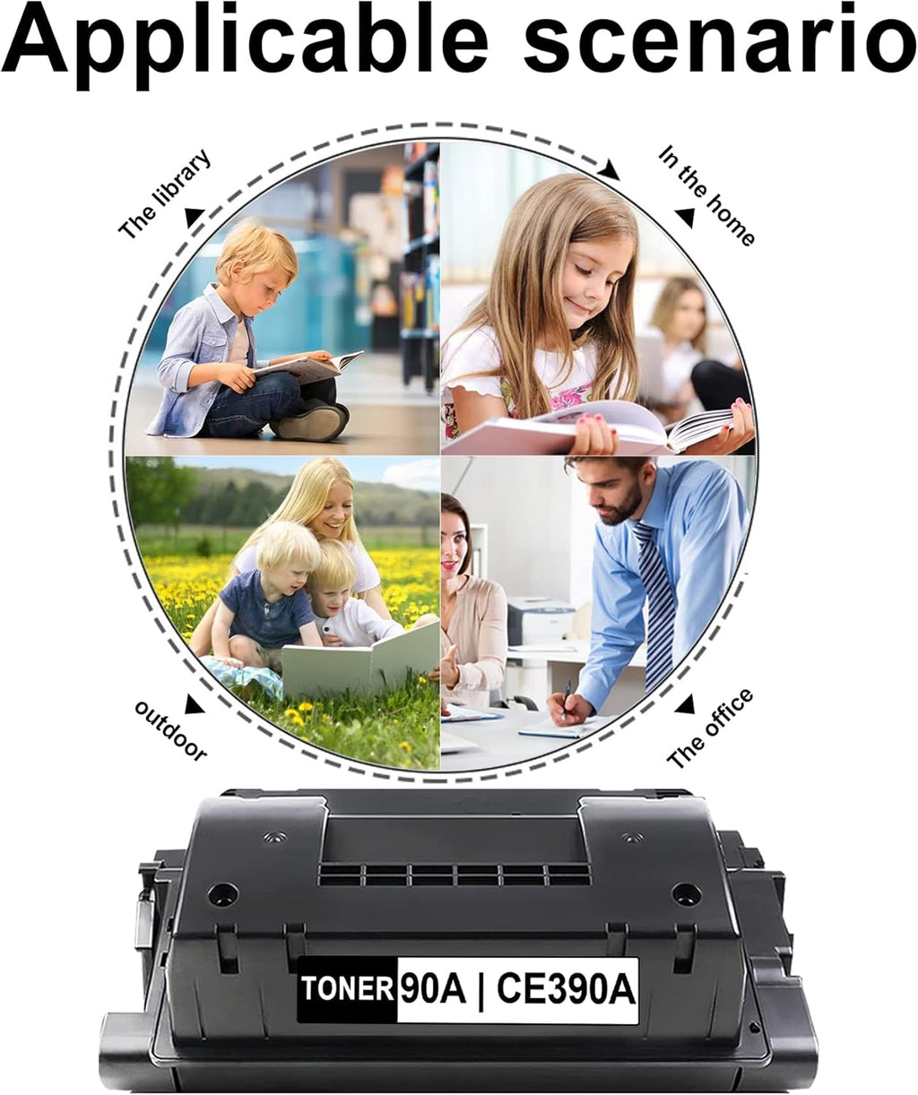 90A CE390A Compatible Toner Cartridge for HP Enterprise 600 Printer R186