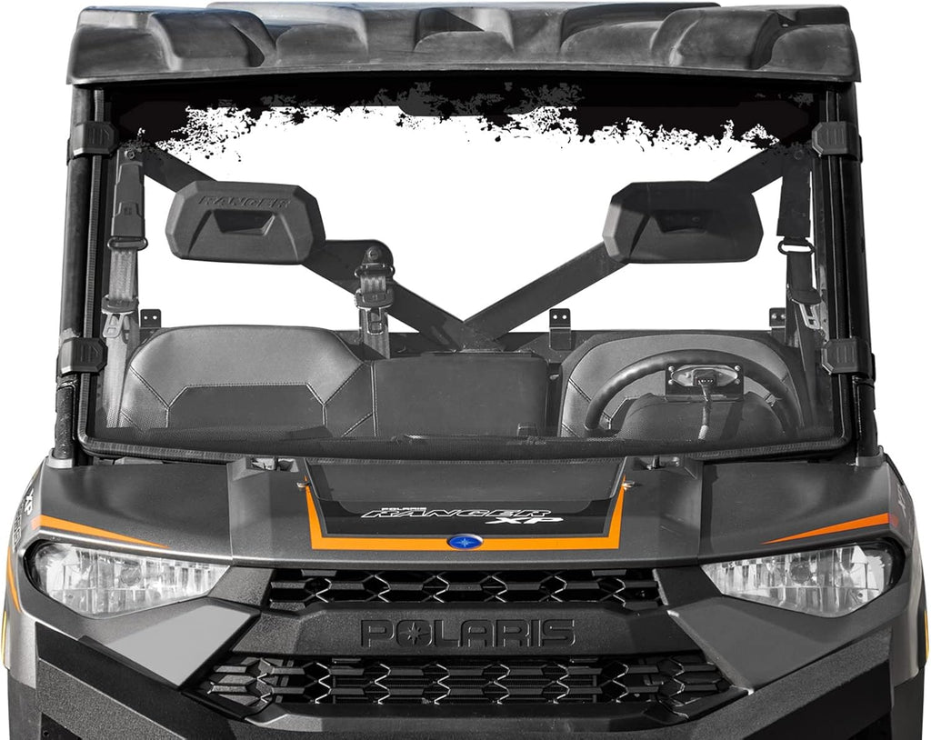 Clear Scratch Resistant Full Windshield for Polaris Ranger XP 1000 / Crew X994