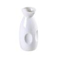 7.5 oz Bone White Porcelain Wine Pot O482