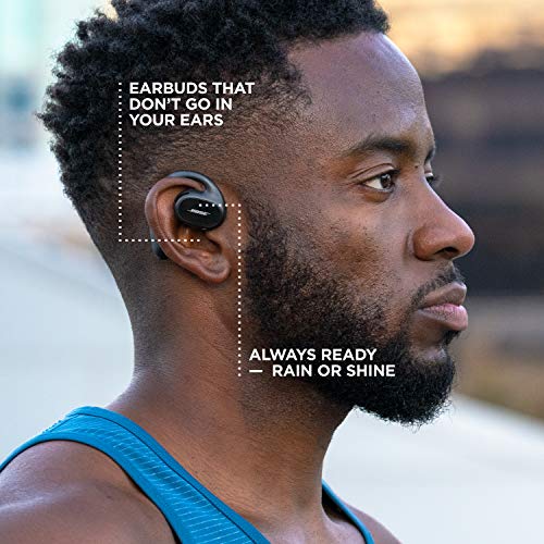 Black True Wireless Open Ear Headphones Z159954