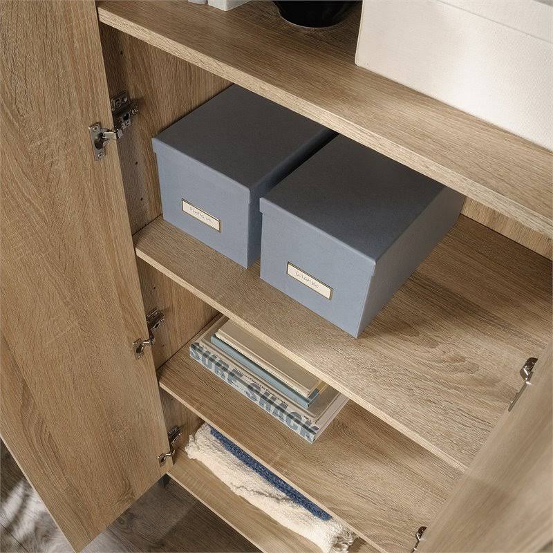 Tall Wood Storage Cabinet V514936