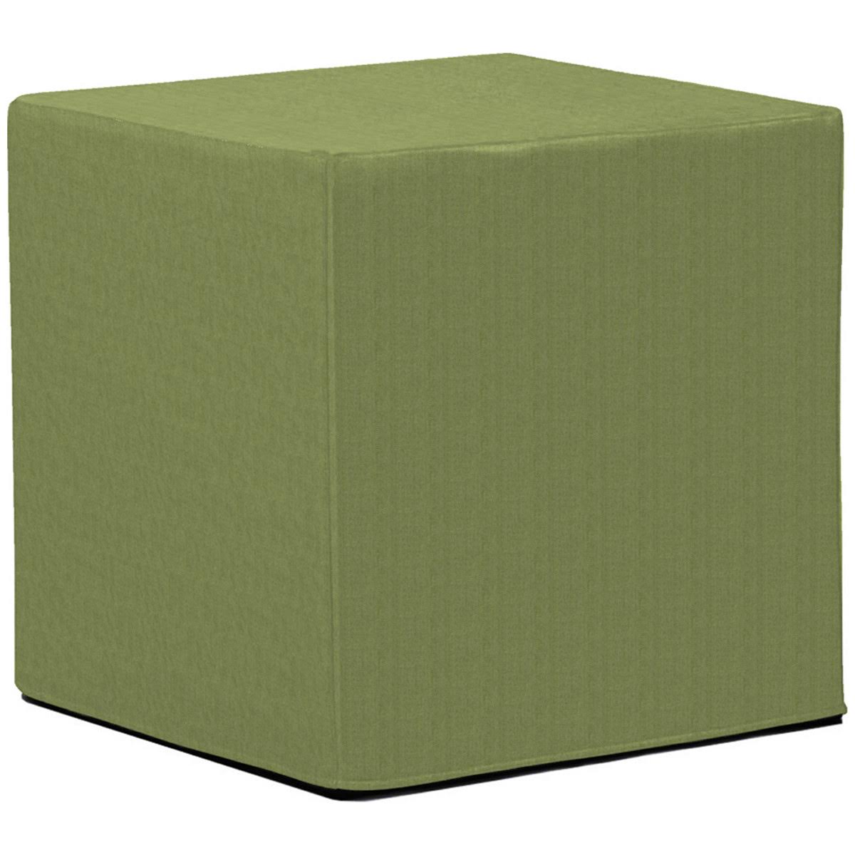 Turquoise No Tip Block Ottoman Y88641