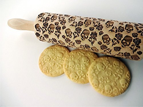 Skull Embossing Rolling Pin Y33667