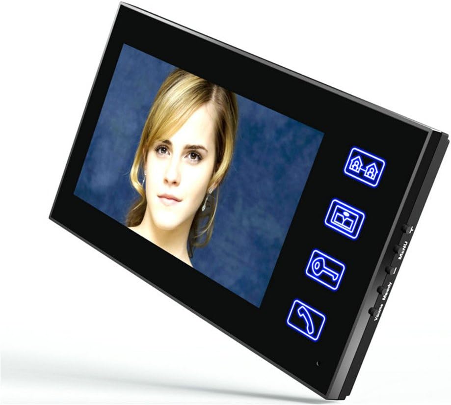 Touch Key 7 Lcd RFID Password Video Door Phone Intercom System Kit with Electric Strike Lock Q5906