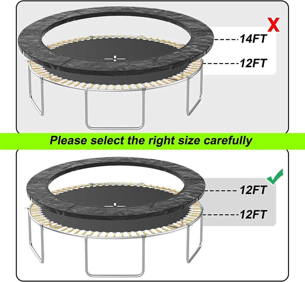 12FT Round Trampoline Replacement Safety Pad L860