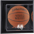 Black Framed Wall-Mounted Basketball Display Case K294