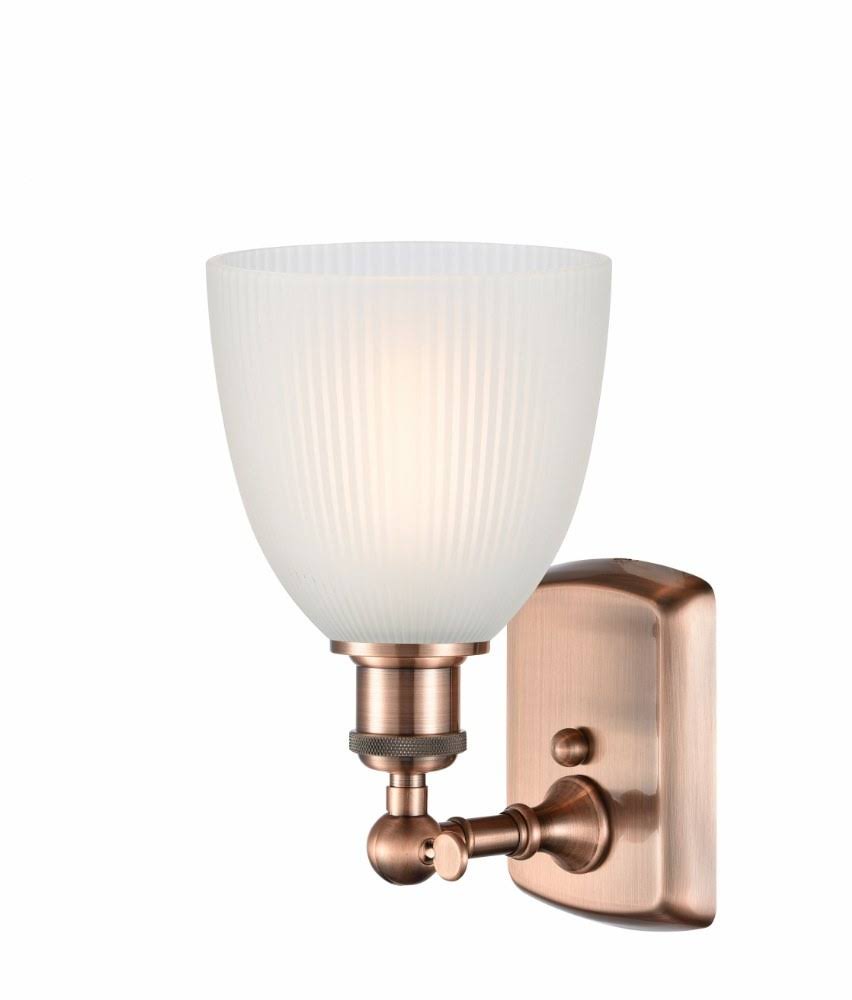 Polished Nickel 1 Light Sconce T4365