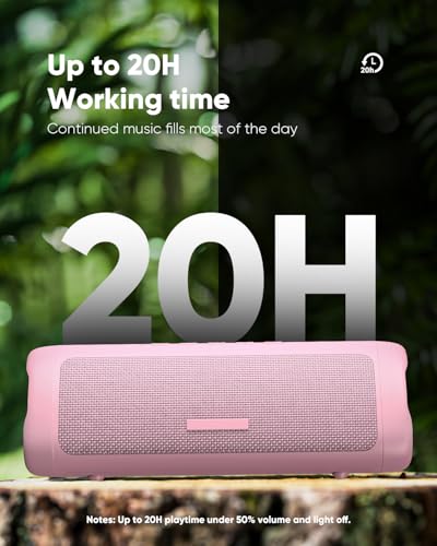 Black Portable Wireless IPX5 Waterproof Bluetooth Speaker B44292