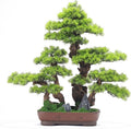 Artificial Bonsai Tree Fake Green Plants Potted G844