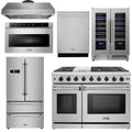 48 in. Natural Gas Range 6 Piece Appliance Package Z487425