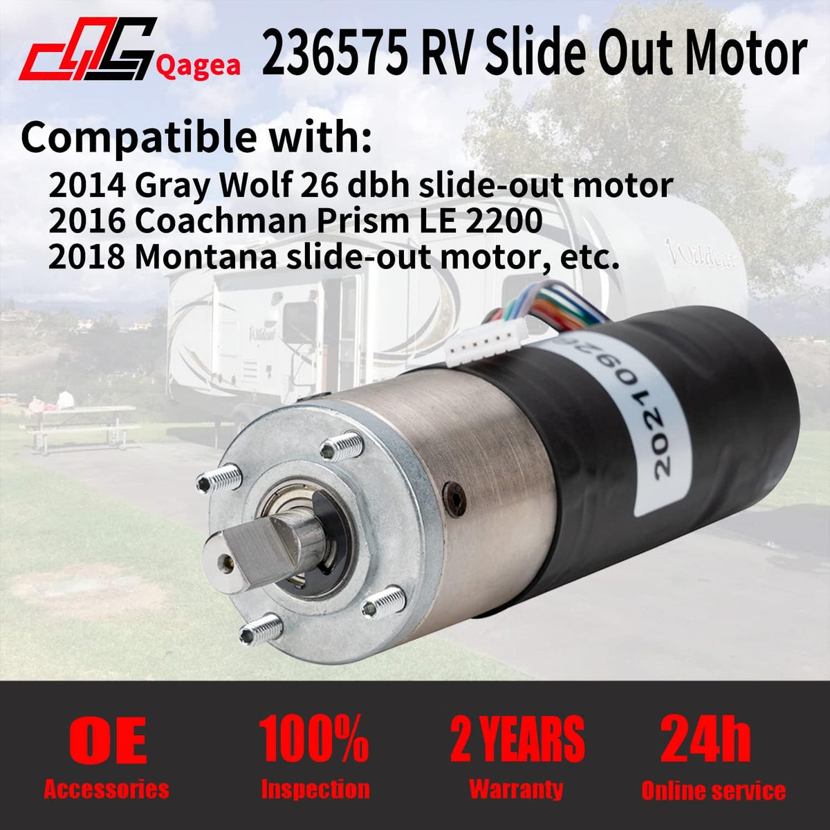 RV in-Wall Slide-Out Motor Assembly W382