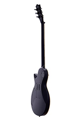 Satin Black Solid Body Electric Guitar with Floyd Rose Tremolo Z459851