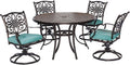 Blue 5-Piece Dining Set N471
