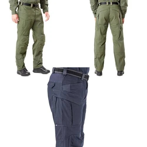 Black Tactical Pants W7797