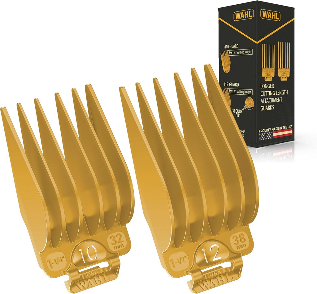 Hair Clipper Attachment Guard Set, 2 Guide Combs T94549