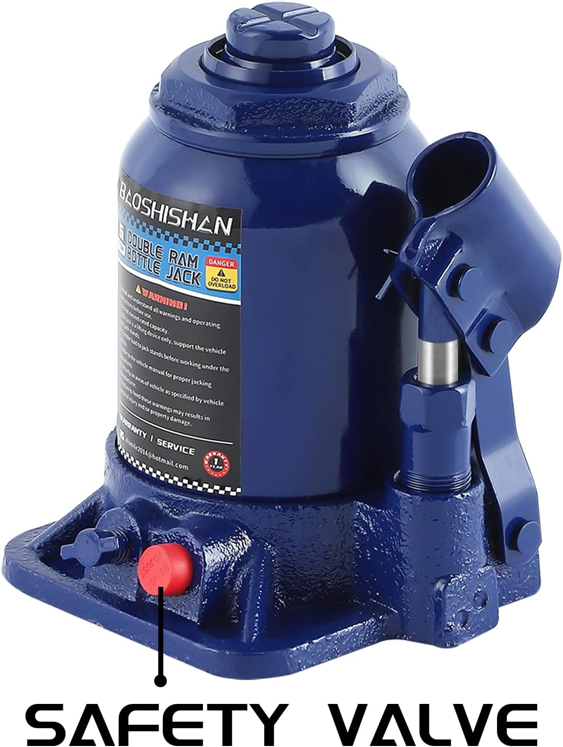 6 Ton Double Ram Hydraulic Bottle Jack A742