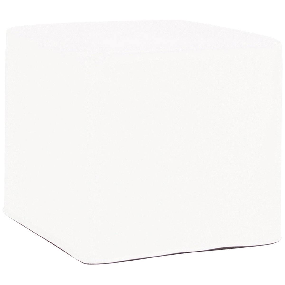 Turquoise No Tip Block Ottoman Y88641