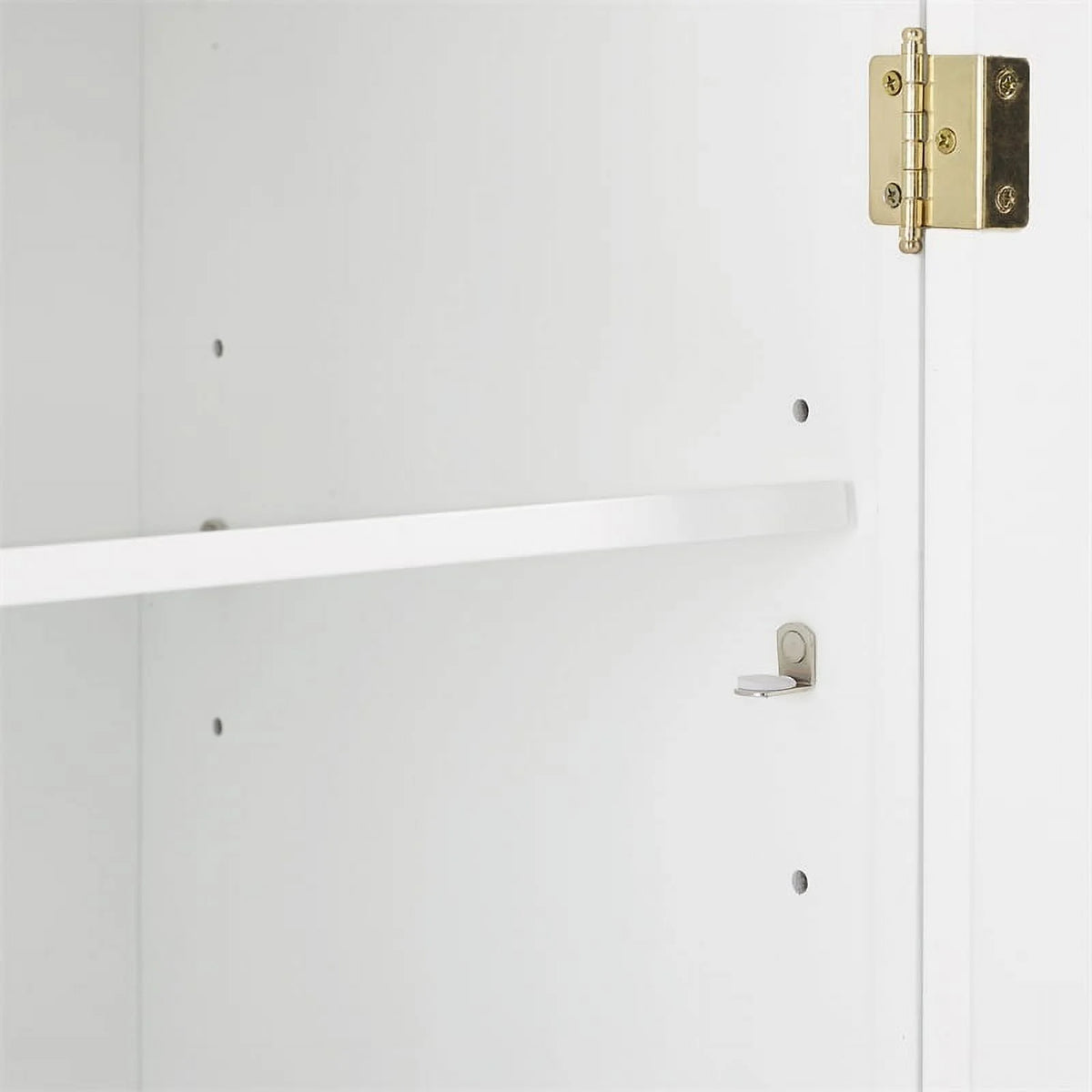 White Stackable Wood Kitchen Pantry Storage Cabinet R900
