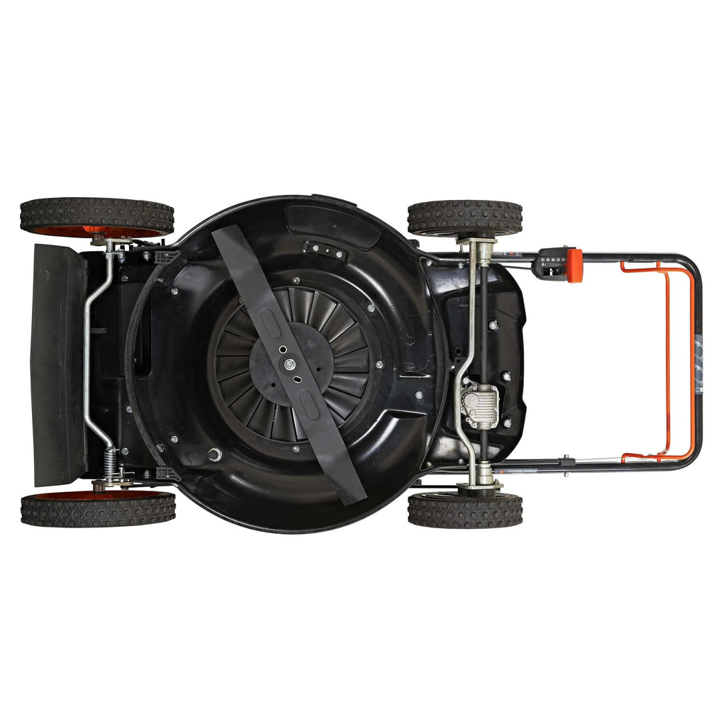 22 in. 201cc 3-in-1 Gas Walk Behind Self Propelled Lawn Mower S466516