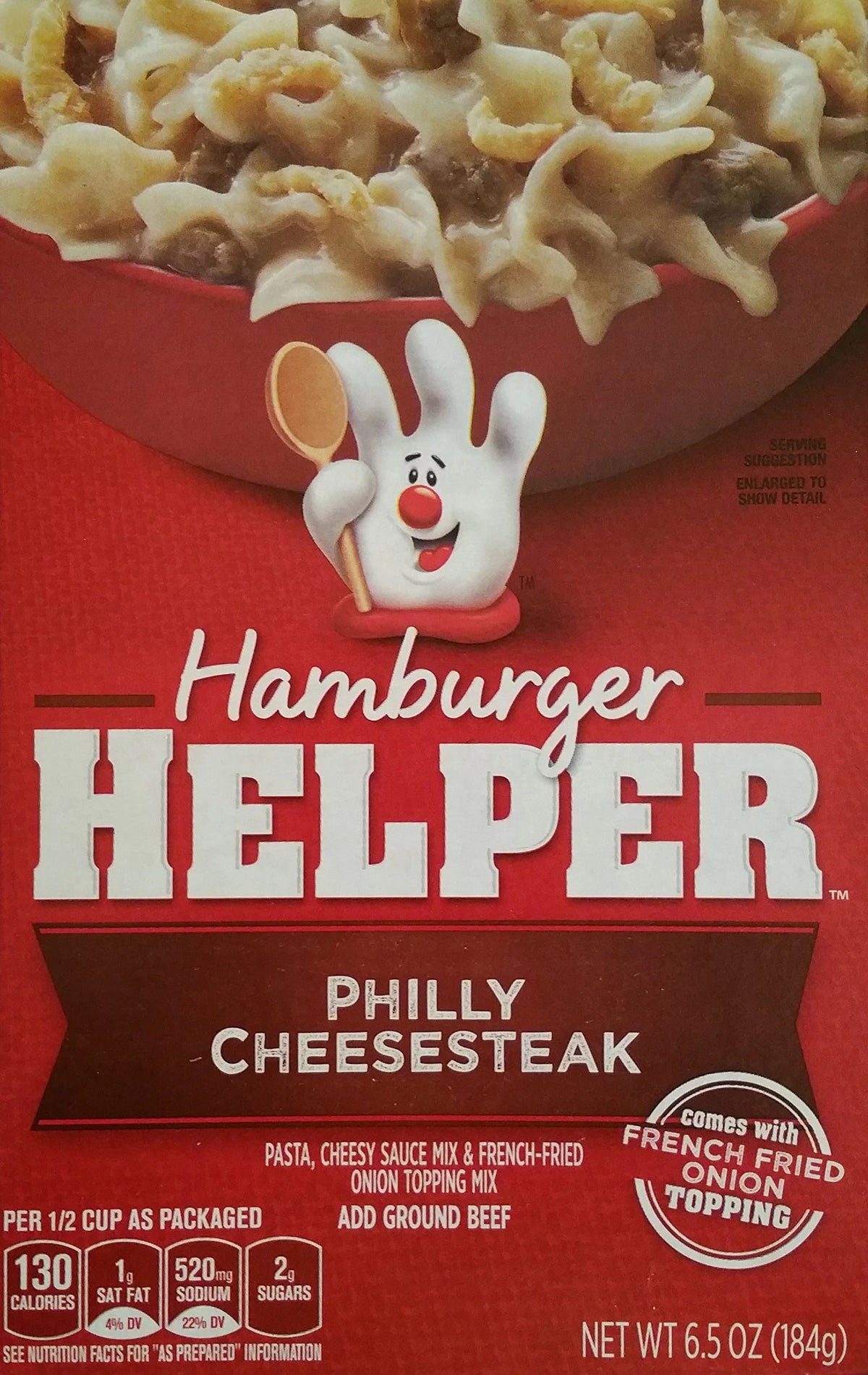 Philly Cheesesteak Hamburger Helper 6.5Oz (2 Pack) Z5307