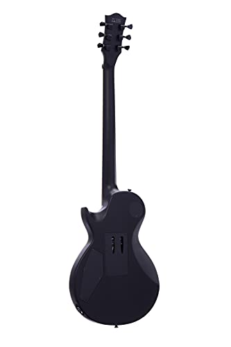 Satin Black Solid Body Electric Guitar with Floyd Rose Tremolo Z459851