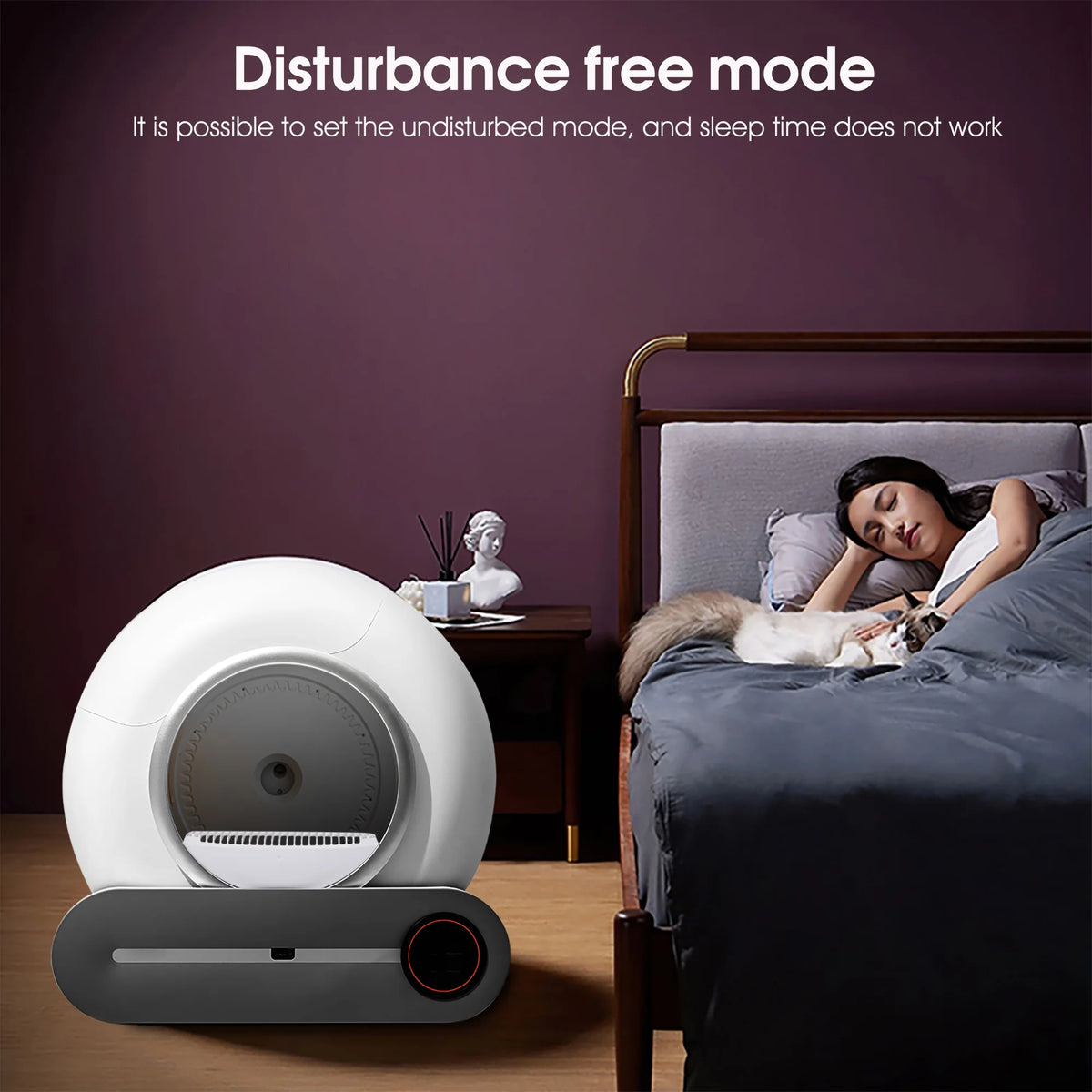 Automatic Self Cleaning Cat Litter Box with App Control L8809