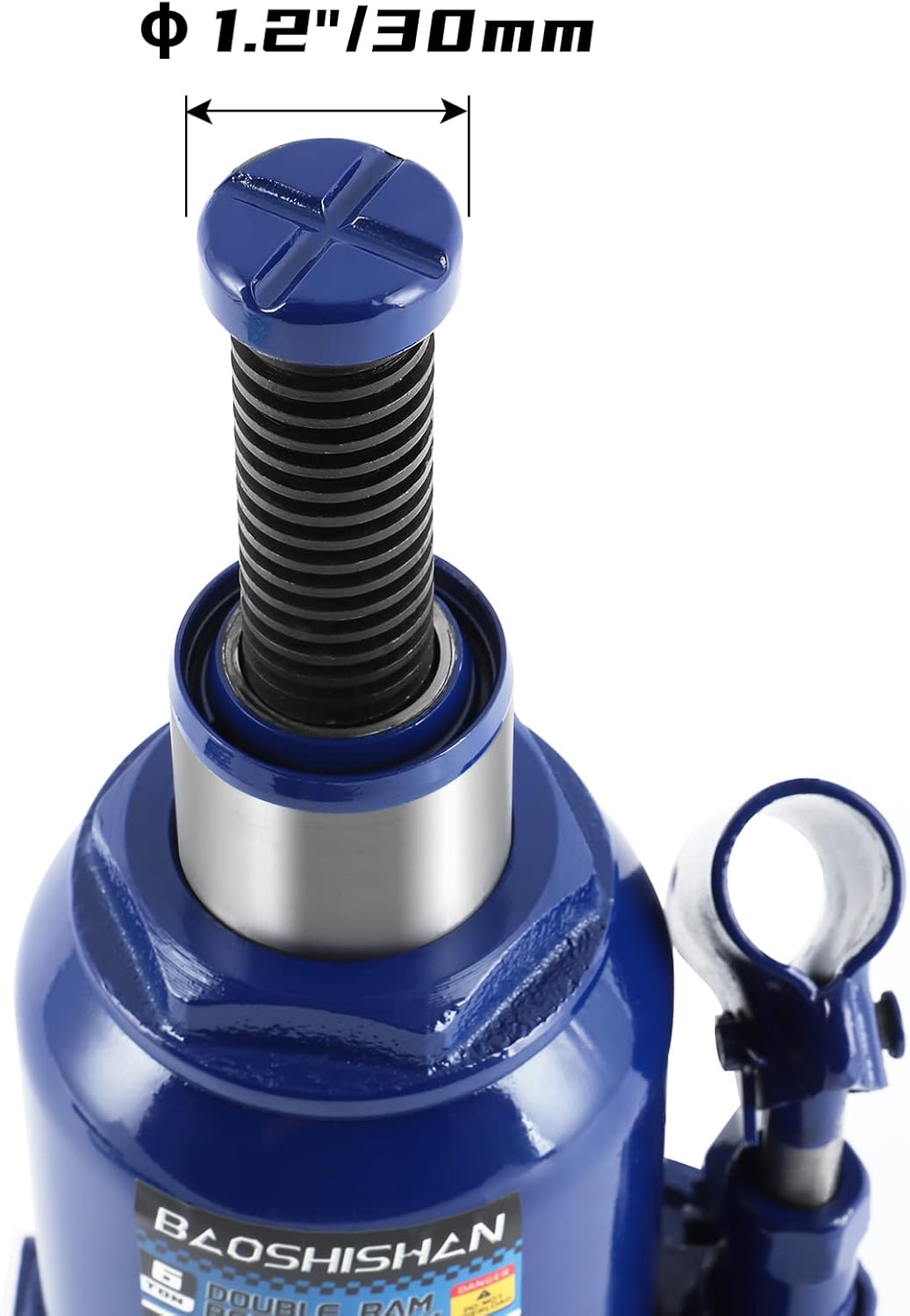 6 Ton Double Ram Hydraulic Bottle Jack A742