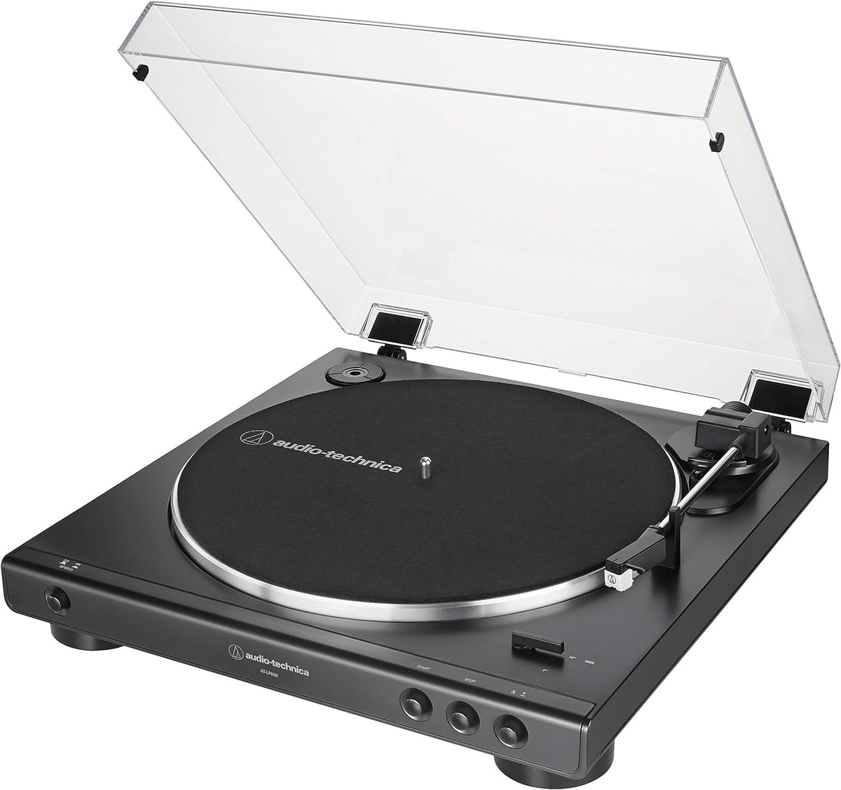 Black Fully Automatic Belt-Drive Stereo Turntable Z12391