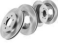 345.1mm Front + 315.1mm Rear 6 Lug Rotors F589