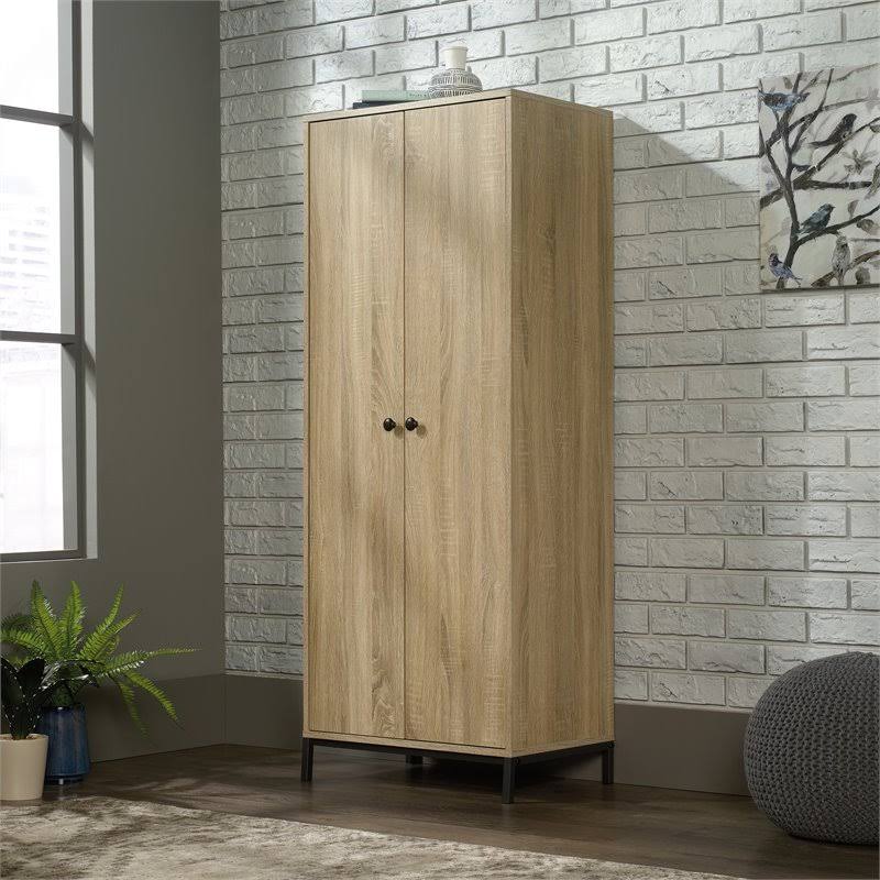 Tall Wood Storage Cabinet V514936